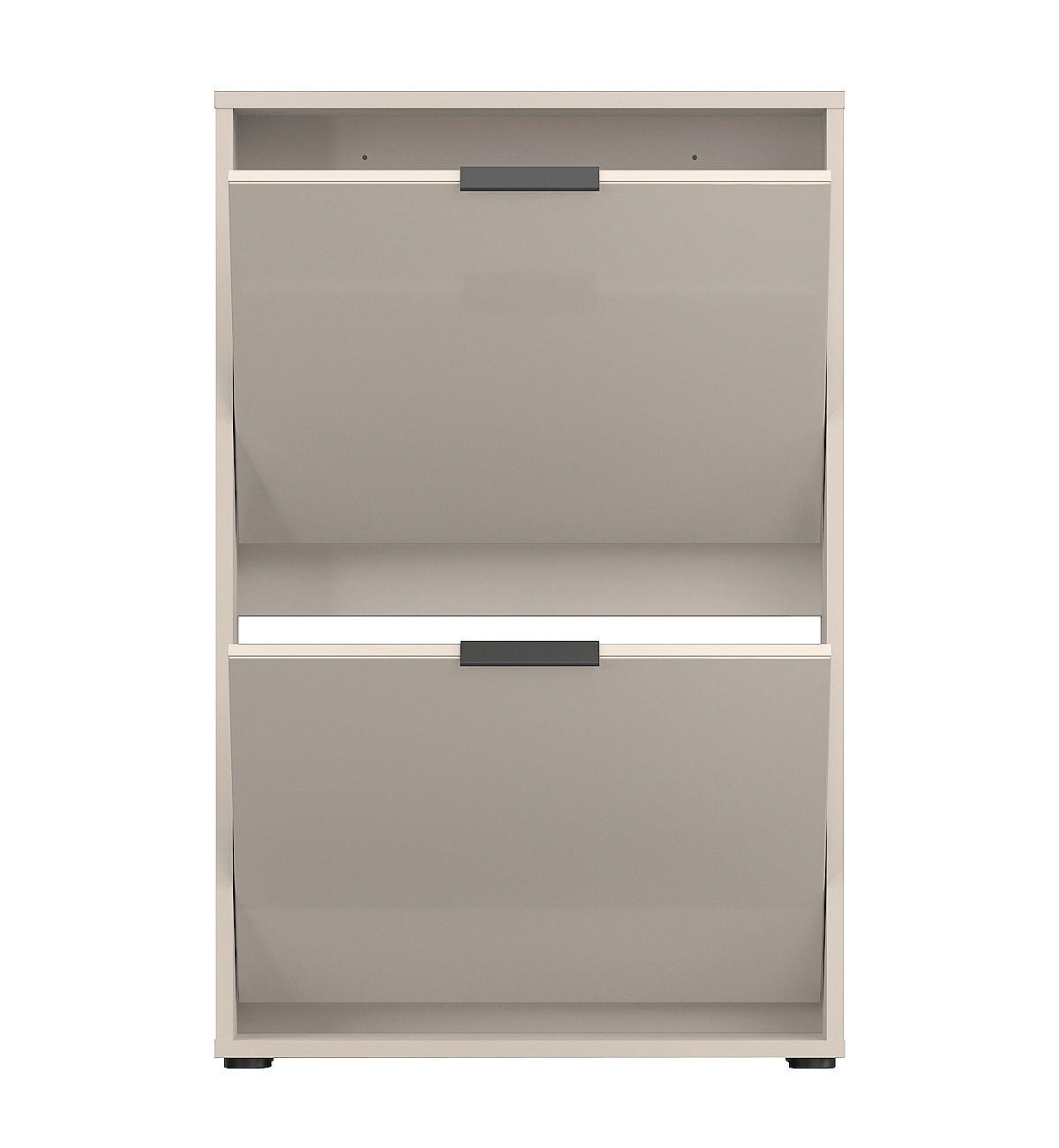 SCHUHKIPPER - Kaschmir/Schwarz, MODERN, Glas/Holzwerkstoff (60/93/17cm) - Boxxx