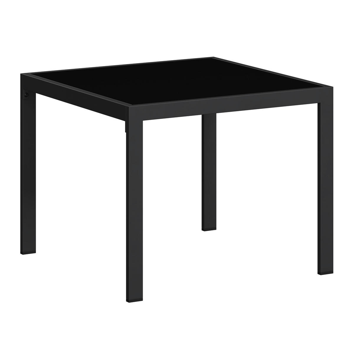 LOUNGEGARNITUR 191,5/120 cm Eisen  - Schwarz/Grau, Design, Glas/Textil (191,5/120cm) - Ambia Garden