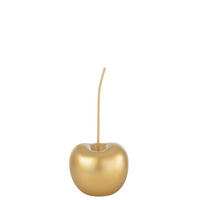 DEKOKIRSCHE - Goldfarben, Design, Kunststoff (20/17,5/41cm) - Ambia Home
