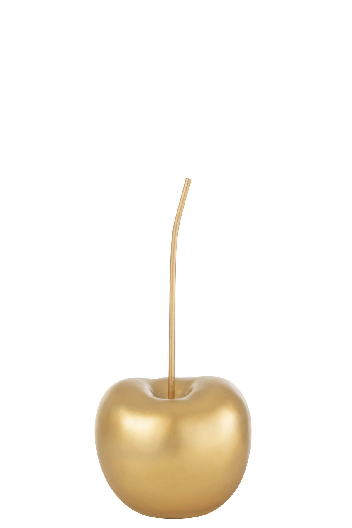 DEKOKIRSCHE - Goldfarben, Design, Kunststoff (20/17,5/41cm) - Ambia Home