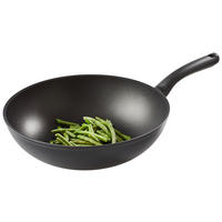 WOKPFANNE 28 cm  - Schwarz, Design, Metall (28cm) - Fissler