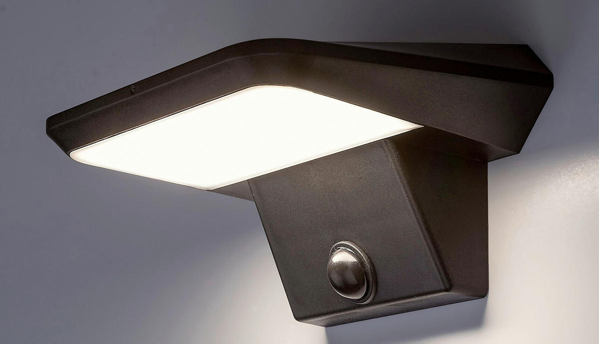 SVJETILJKA SOLARNA Qesa  - crna, Basics, plastika (15.5/7.5cm)