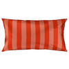 KISSENHÜLLEN-SET Dobby 40/80 cm  - Braun/Orange, KONVENTIONELL, Textil (40/80cm) - Ambiente