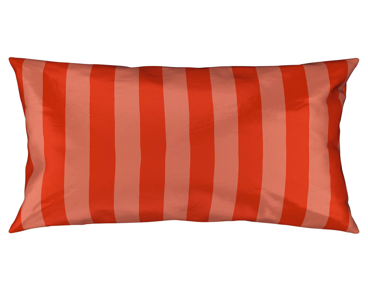 KISSENHÜLLEN-SET Dobby 40/80 cm  - Braun/Orange, KONVENTIONELL, Textil (40/80cm) - Ambiente