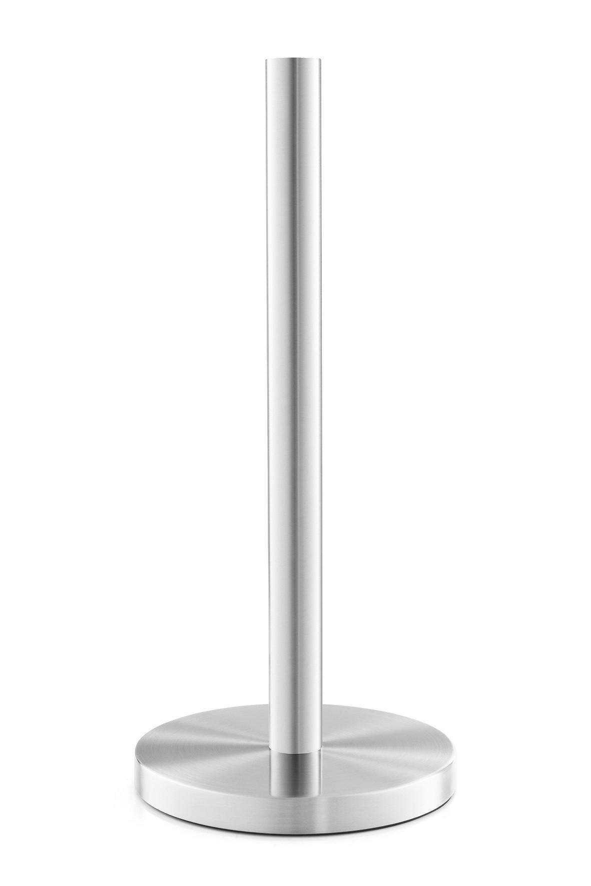 KÜCHENROLLENHALTER - Edelstahlfarben, Basics, Metall (15/33,3cm) - Zack