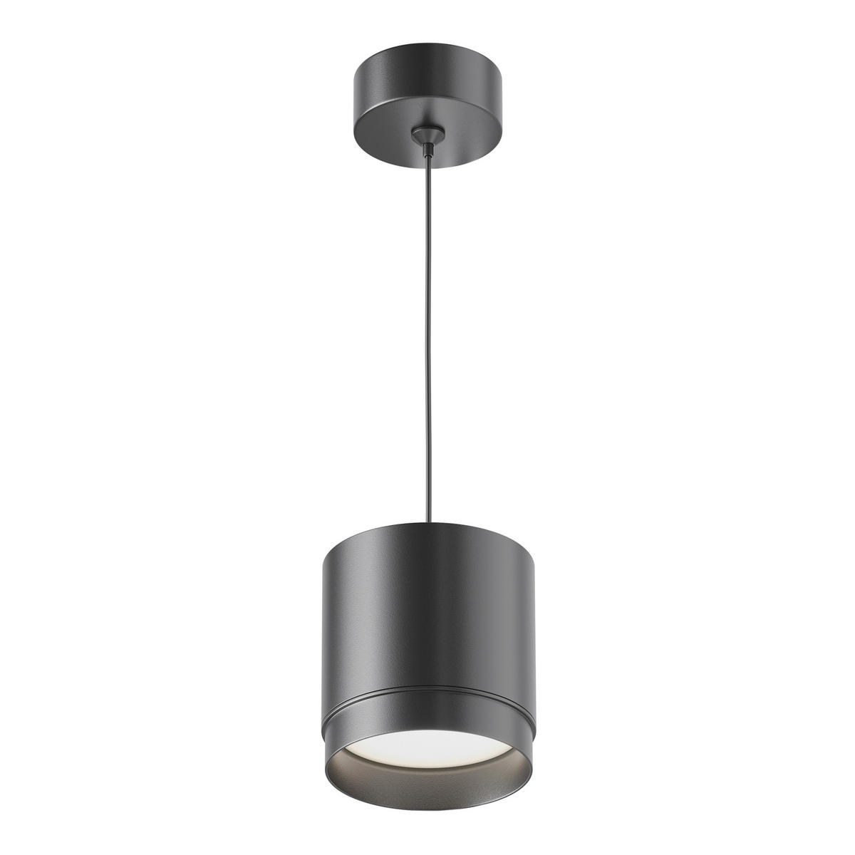 PENDELLEUCHTE Polar 8.2/108.5 cm  - Schwarz, Design, Metall (8.2/108.5cm) - MAYTONI