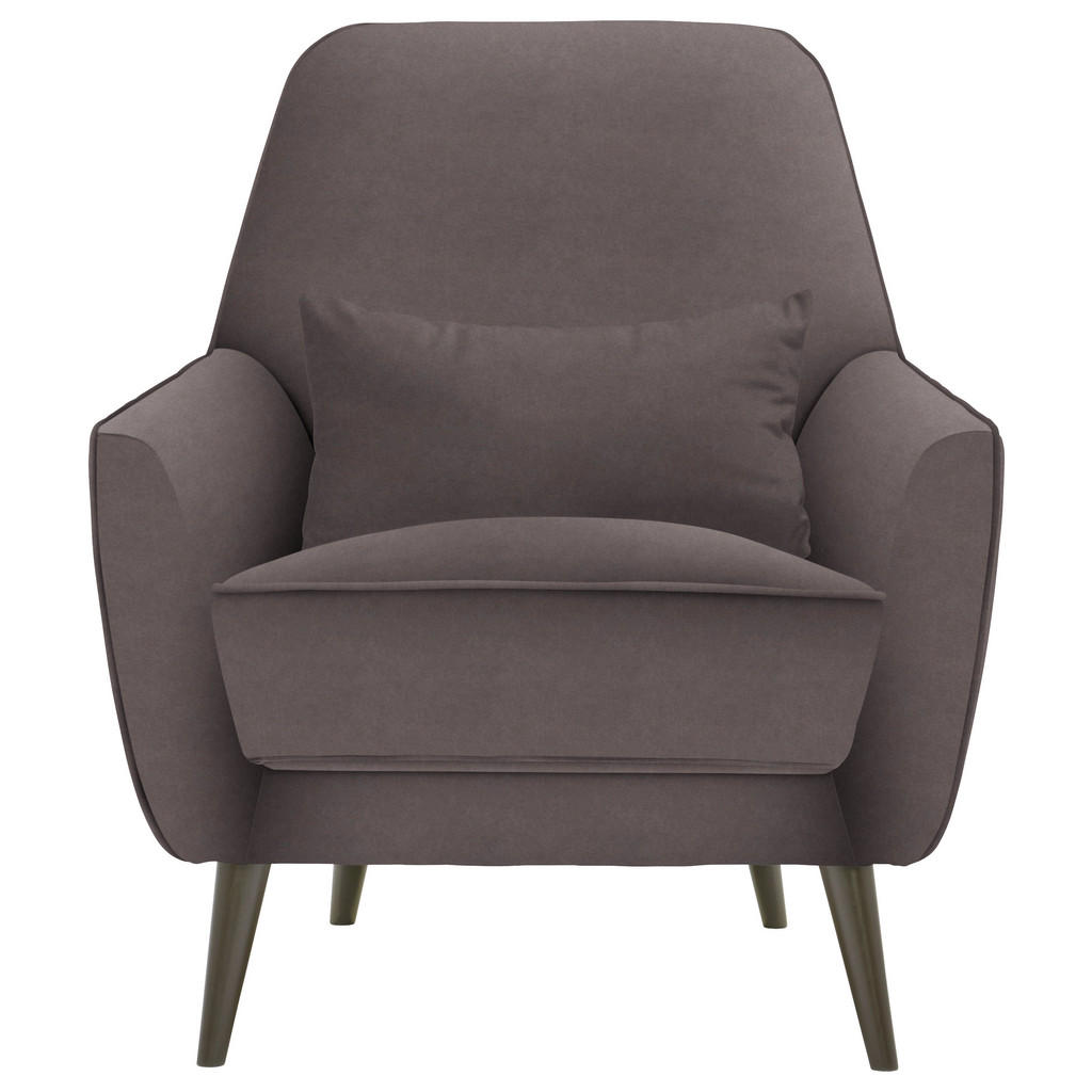 Thumbnail - Mid.you Sessel, Hellgrau, Textil, Uni, 77x86x80 cm, Made in EU, Wohnzimmer, Sessel, Polstersessel