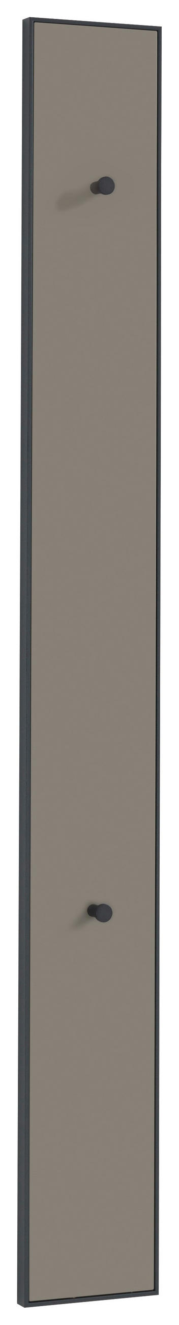 GARDEROBENPANEEL Anthrazit, Fango - Fango/Anthrazit, Design (16/140/5cm)