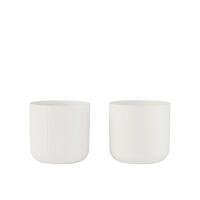 ÜBERTOPF - Weiss, Basics, Keramik (18,5/18,5/18cm)