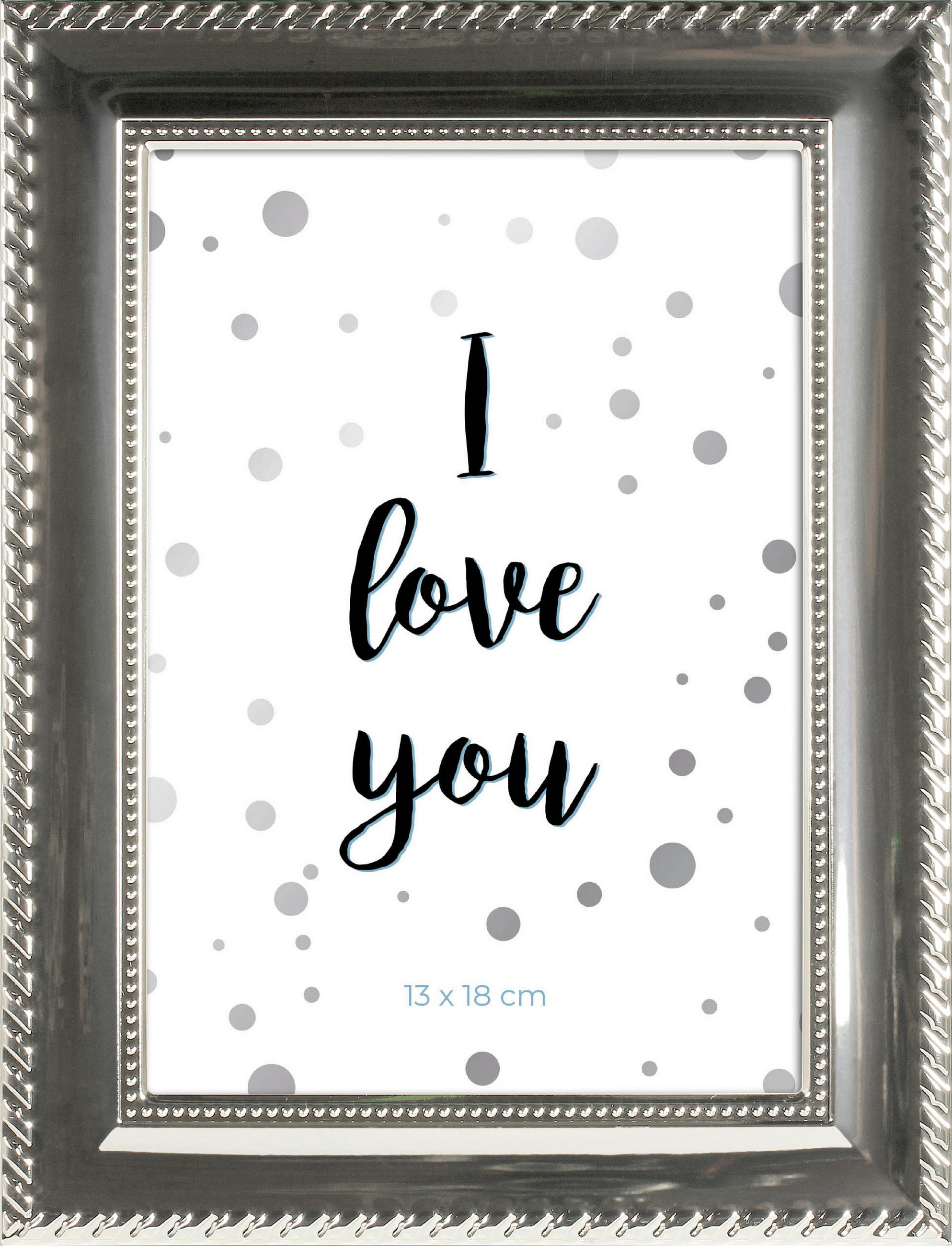 BILDERRAHMEN 17/21,9/1,9 cm  - Silberfarben, Basics, Glas/Metall (17/21,9/1,9cm)