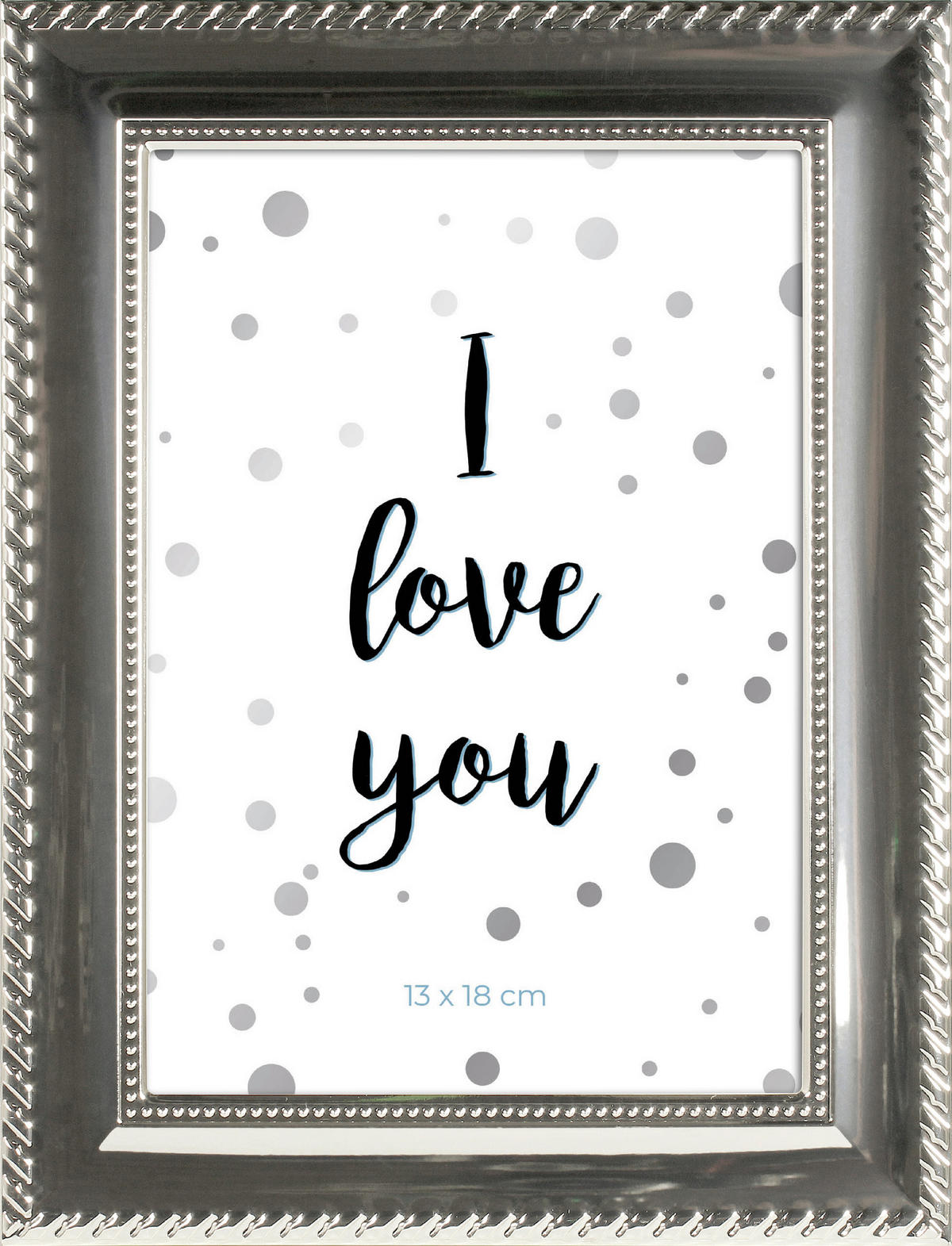 BILDERRAHMEN 17/21,9/1,9 cm  - Silberfarben, Basics, Glas/Metall (17/21,9/1,9cm)