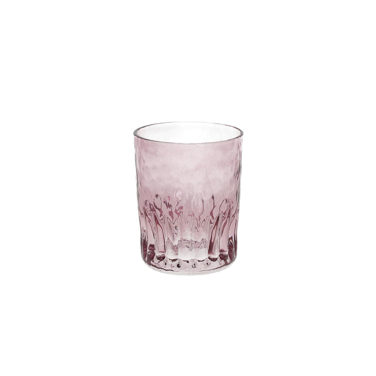 KOZAREC ZA VODO  Serena 320 ml - pink, Basics, steklo (8/10cm) - Tognana