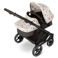 PUPPENWAGEN - Beige/Multicolor, Basics, Textil (62/45/67cm) - ABC Design