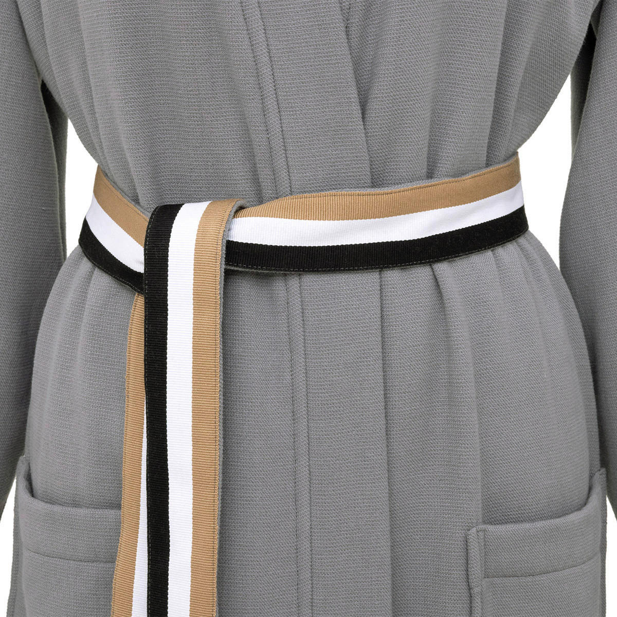 BADEMANTEL BLINEA S Unisex  - Grau, Design, Textil (Snull) - Hugo Boss