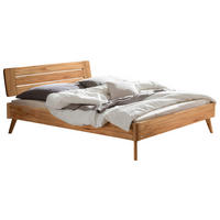 BETT 160/200 cm,  in Buchefarben,  - Buchefarben, KONVENTIONELL, Holz (160/200cm) - Hasena