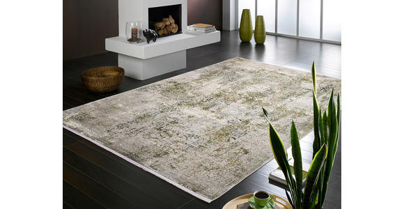 WEBTEPPICH 200/250 cm Avignon Grau, Grün rechteckig  - Grau/Grün, Design, Textil (200/250cm) - Dieter Knoll