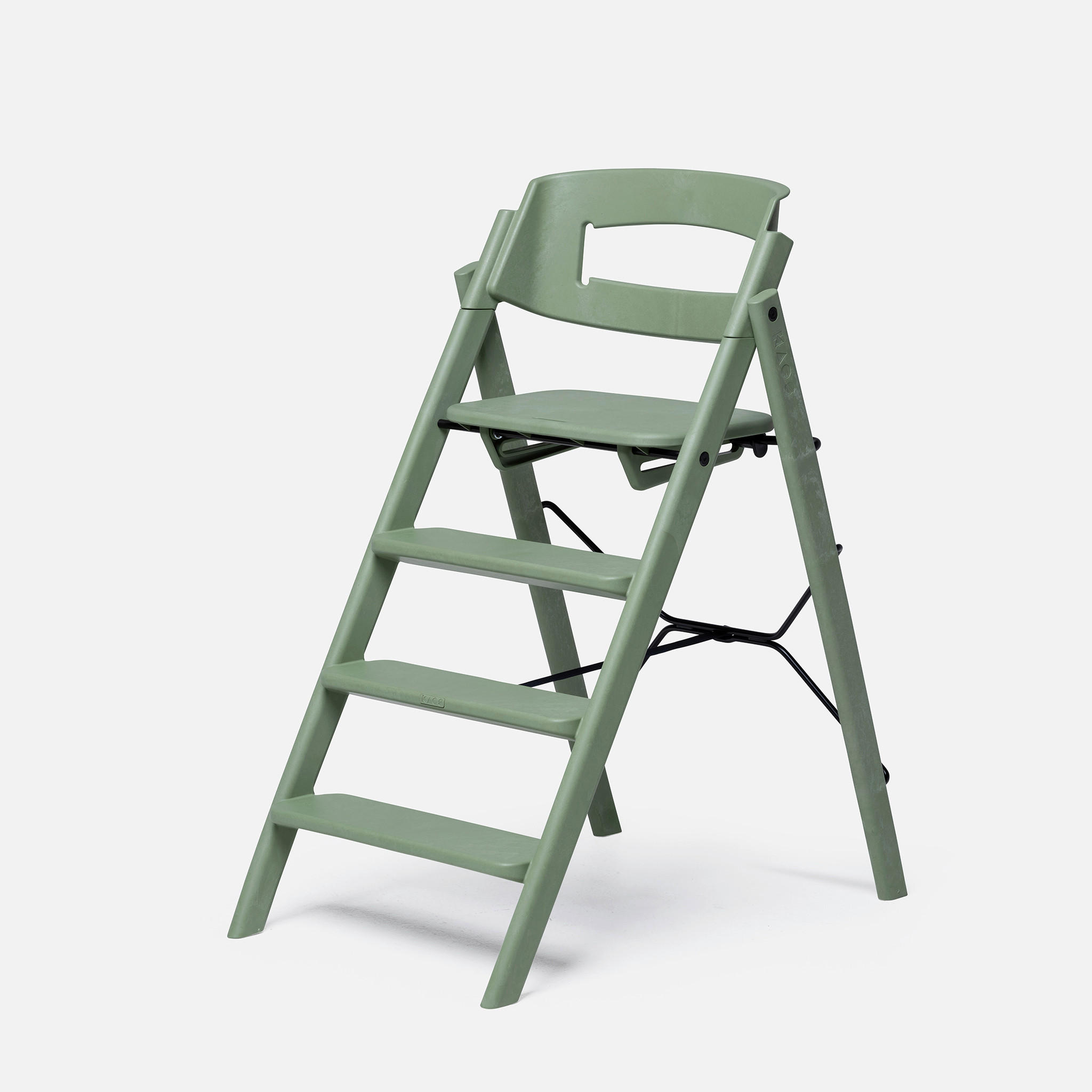 HOCHSTUHL Kaos Klapp Salbeigrün Mineral Green  - Salbeigrün, Basics, Naturmaterialien/Kunststoff (45,5/81cm)