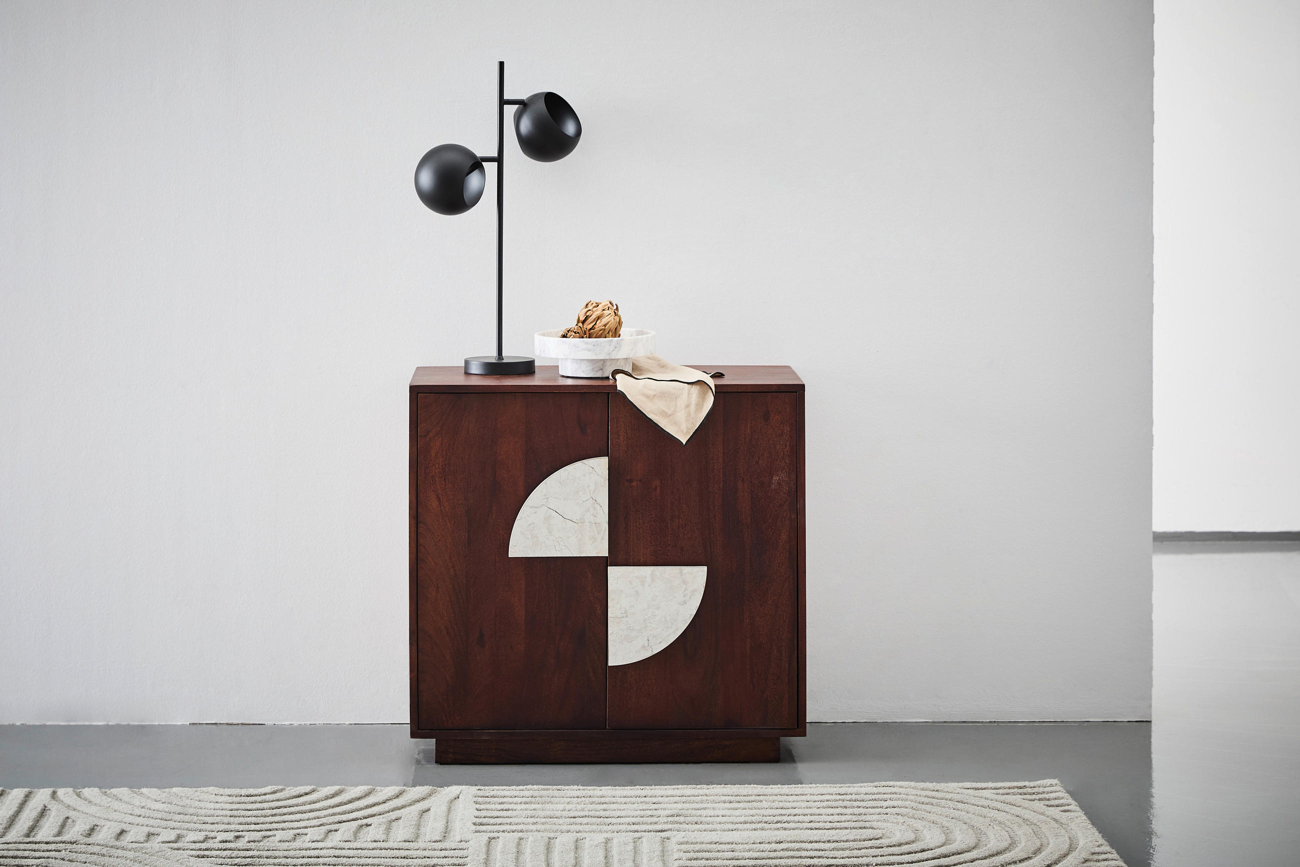 KOMMODE  in 80/76/40 cm  - Walnussfarben, LIFESTYLE, Holz (80/76/40cm) - Livetastic