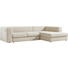 WOHNLANDSCHAFT - Creme/Schwarz, MODERN, Kunststoff/Textil (304/194cm) - DIETER KNOLL