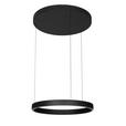 LED-HÄNGELEUCHTE 60/170 cm  - Schwarz, Design, Kunststoff/Metall (60/170cm) - Dieter Knoll