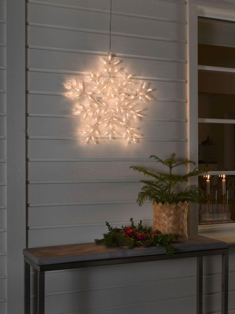 LED-DEKOLEUCHTE  - Klar, LIFESTYLE, Kunststoff (58cm)