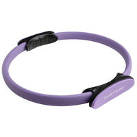 PILATES-RING - Violett/Schwarz, KONVENTIONELL, Kunststoff/Metall (34,5cm)