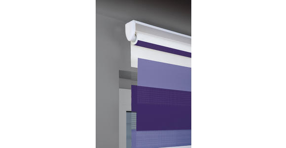 DOPPELROLLO 80/210 cm  - Beere/Violett, Basics, Kunststoff (80/210cm) - Homeware