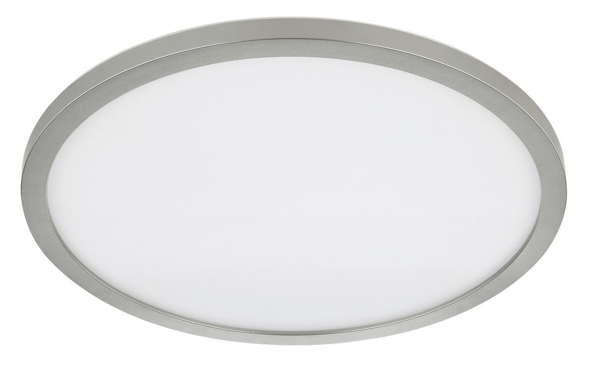 LED-DECKENLEUCHTE 18 W  29,4/2,5 cm    - Weiss/Opal, Konventionell, Kunststoff (29,4/2,5cm) - Globo