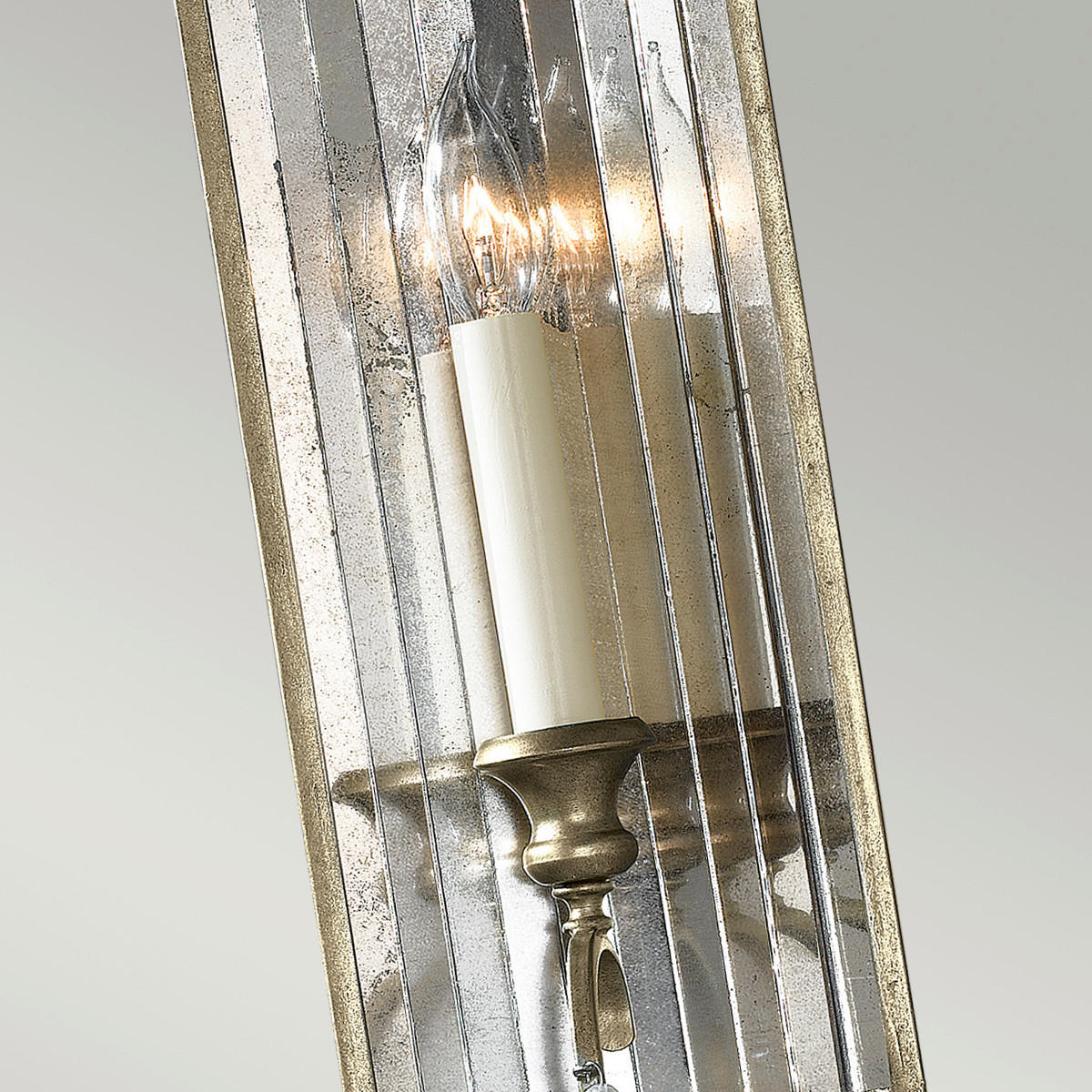WANDLEUCHTE - Silberfarben, Konventionell, Metall (14/66/11.4cm) - Elstead Lighting
