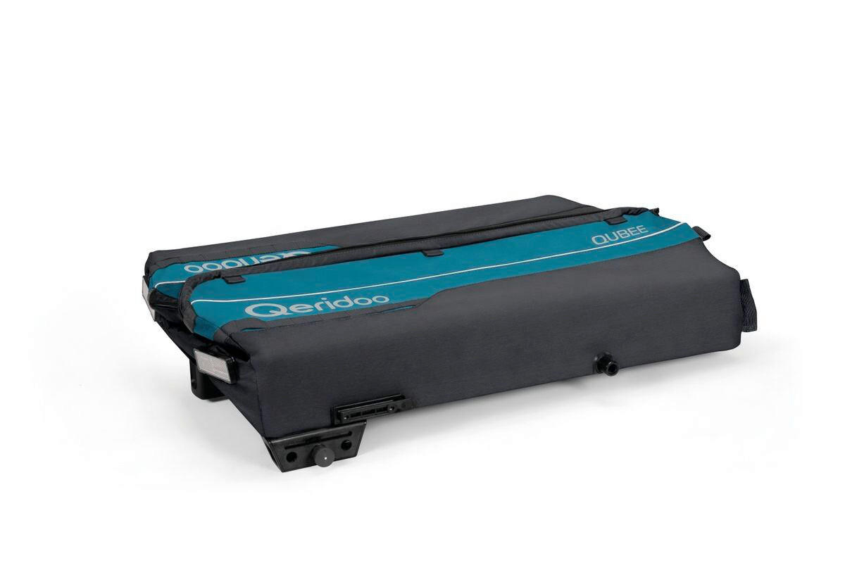 FAHRRADANHÄNGER   Qubee  - Petrol, Basics, Kunststoff/Metall (120/71/61,5cm)