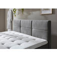 BOXSPRINGBETT 180/200 cm  in Grau  - Eichefarben/Grau, KONVENTIONELL, Holz/Textil (180/200cm) - Carryhome