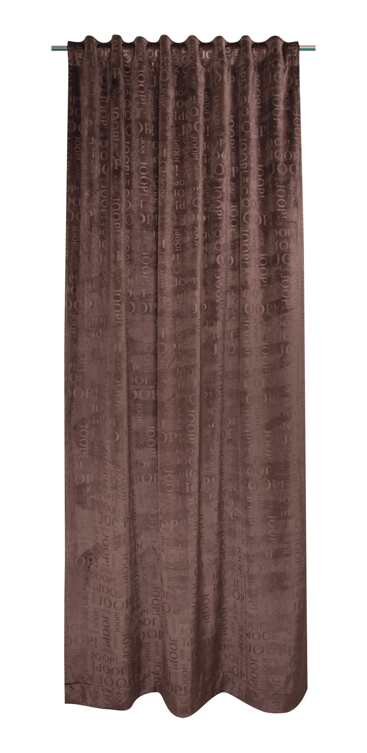 FERTIGVORHANG blickdicht  - Braun, Design, Textil (130/250cm) - Joop!