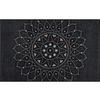 FUßMATTE  75/120 cm  Schwarz  - Schwarz, KONVENTIONELL, Kunststoff/Textil (75/120cm) - wash+dry