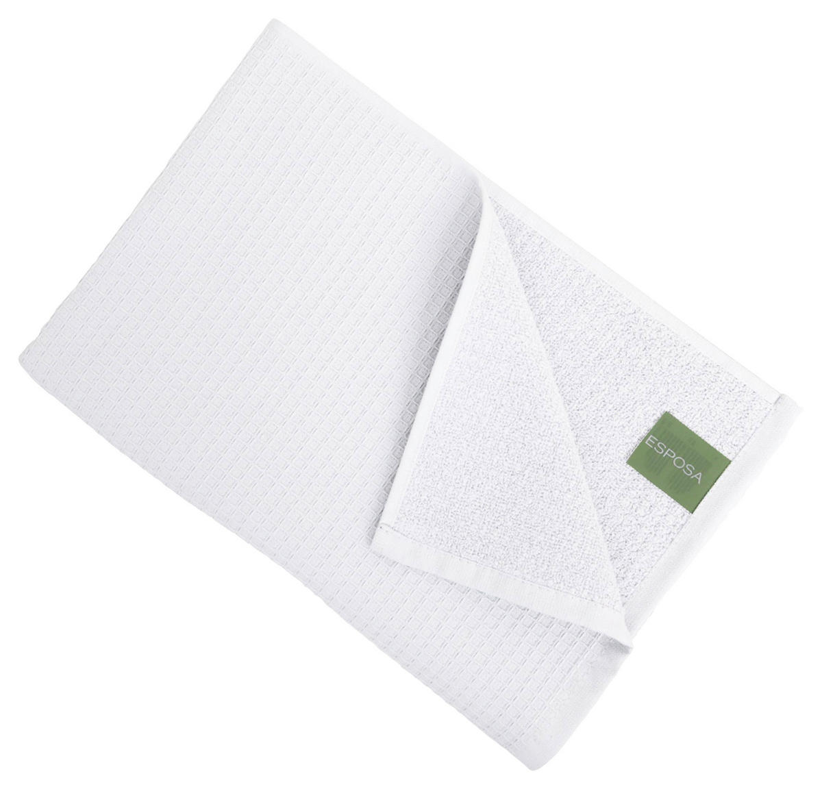 PROSOP DE DUȘ 70/140 cm alb  - alb, textil (70/140cm) - Esposa