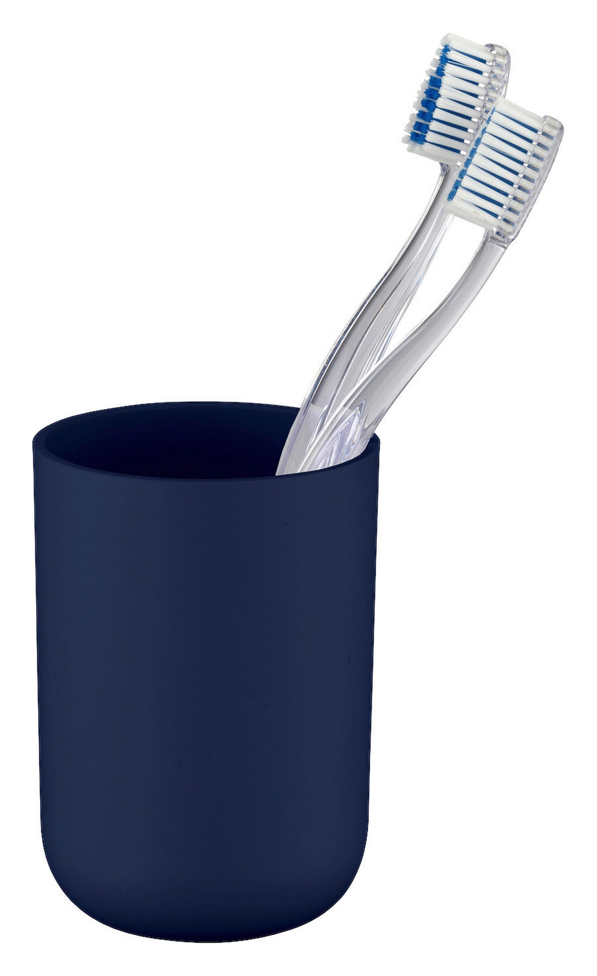 TANDBORSTGLAS plast  - mörkblå, Basics, plast (7,3/10,3cm)