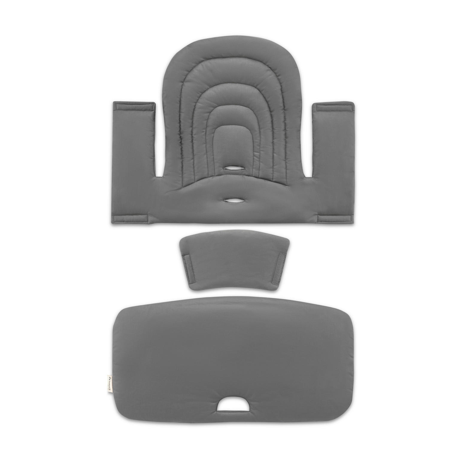 HOCHSTUHLEINLAGE Highchair Baby Seat Pad  - Dunkelgrau, Basics, Textil (46/2/24cm) - Hauck