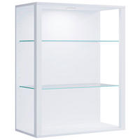 HÄNGEVITRINE in Weiss  - Weiss, Design, Glas/Holzwerkstoff (70/90/35cm) - MID.YOU