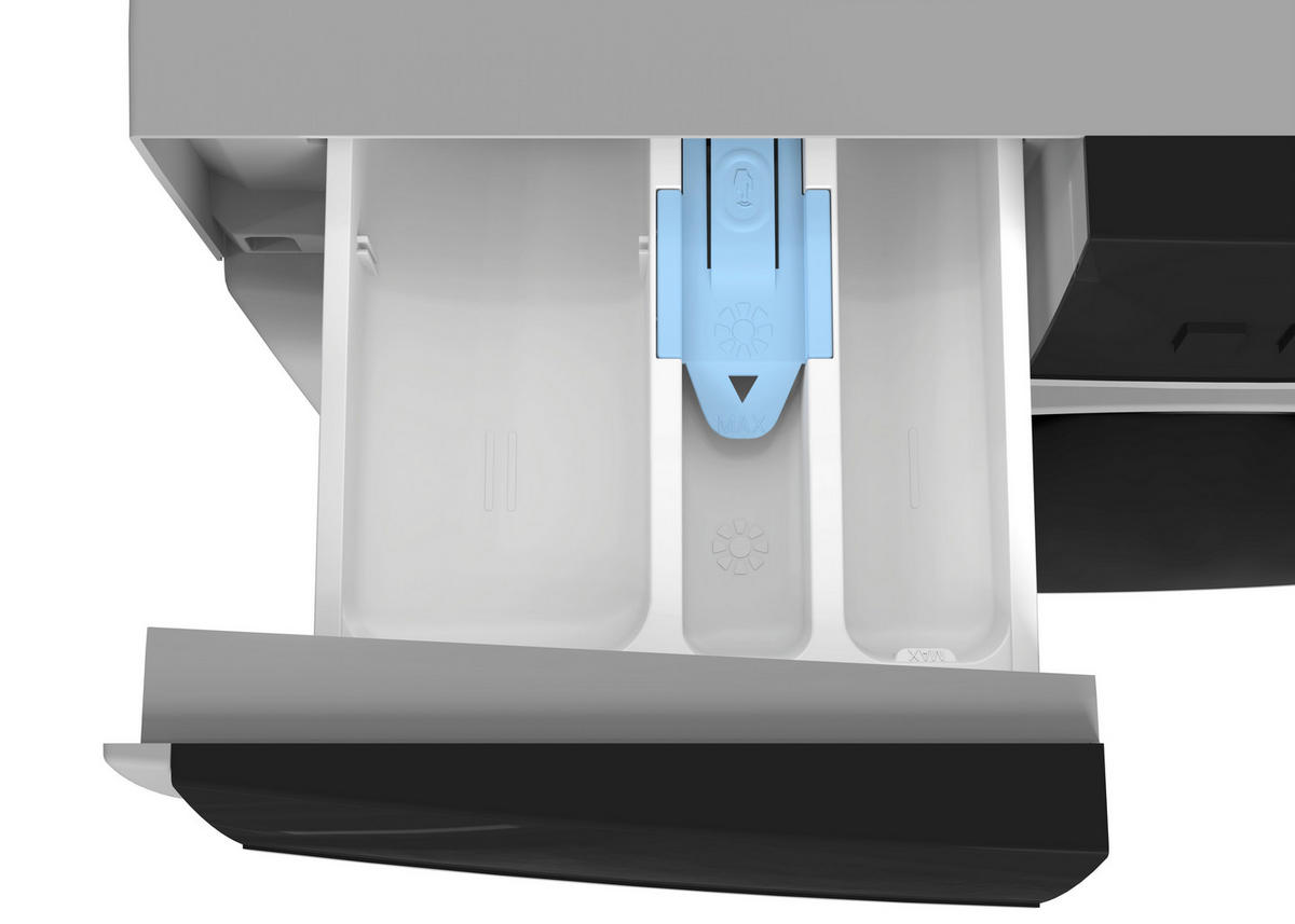 WASCHMASCHINE ES-WNFB214CADA-DE  - Silberfarben, Basics, Glas/Kunststoff (59.7/84.5/63.2cm) - Sharp