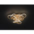 LED-DECKENLEUCHTE - Goldfarben, MODERN, Metall (43/10/47cm) - Wofi LED-DECKENLEUCHTE - Goldfarben, MODERN, Metall (43/10/47cm) - Wofi