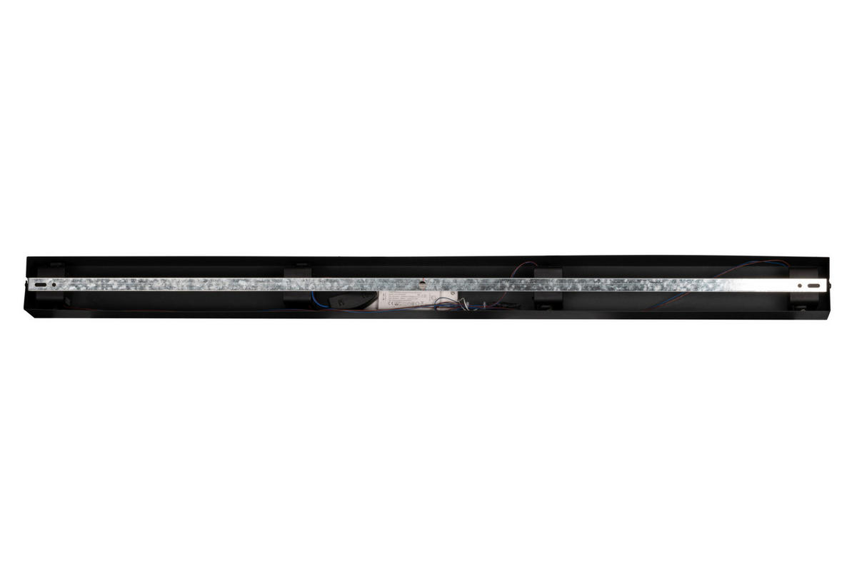 LED-HÄNGLAMPA Philadelphia 134/20/160 cm  - vit, Design, metall/glas (134/20/160cm) - Dieter Knoll