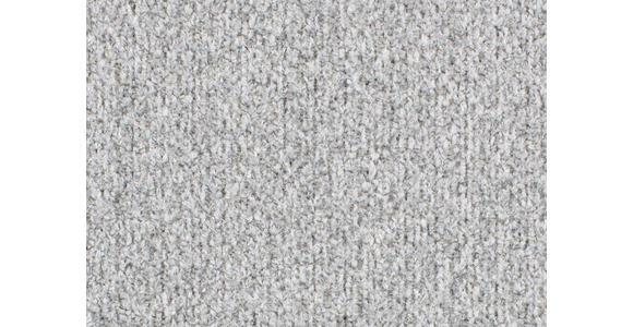 ECKSOFA in Chenille Grau  - Schwarz/Grau, KONVENTIONELL, Textil/Metall (291/153cm) - Hom`in