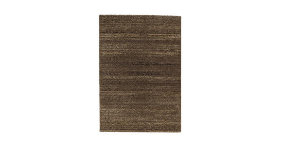 HOCHFLORTEPPICH 67/130 cm Samoa Braun  - Braun, KONVENTIONELL, Kunststoff/Textil (67/130cm) - Novel
