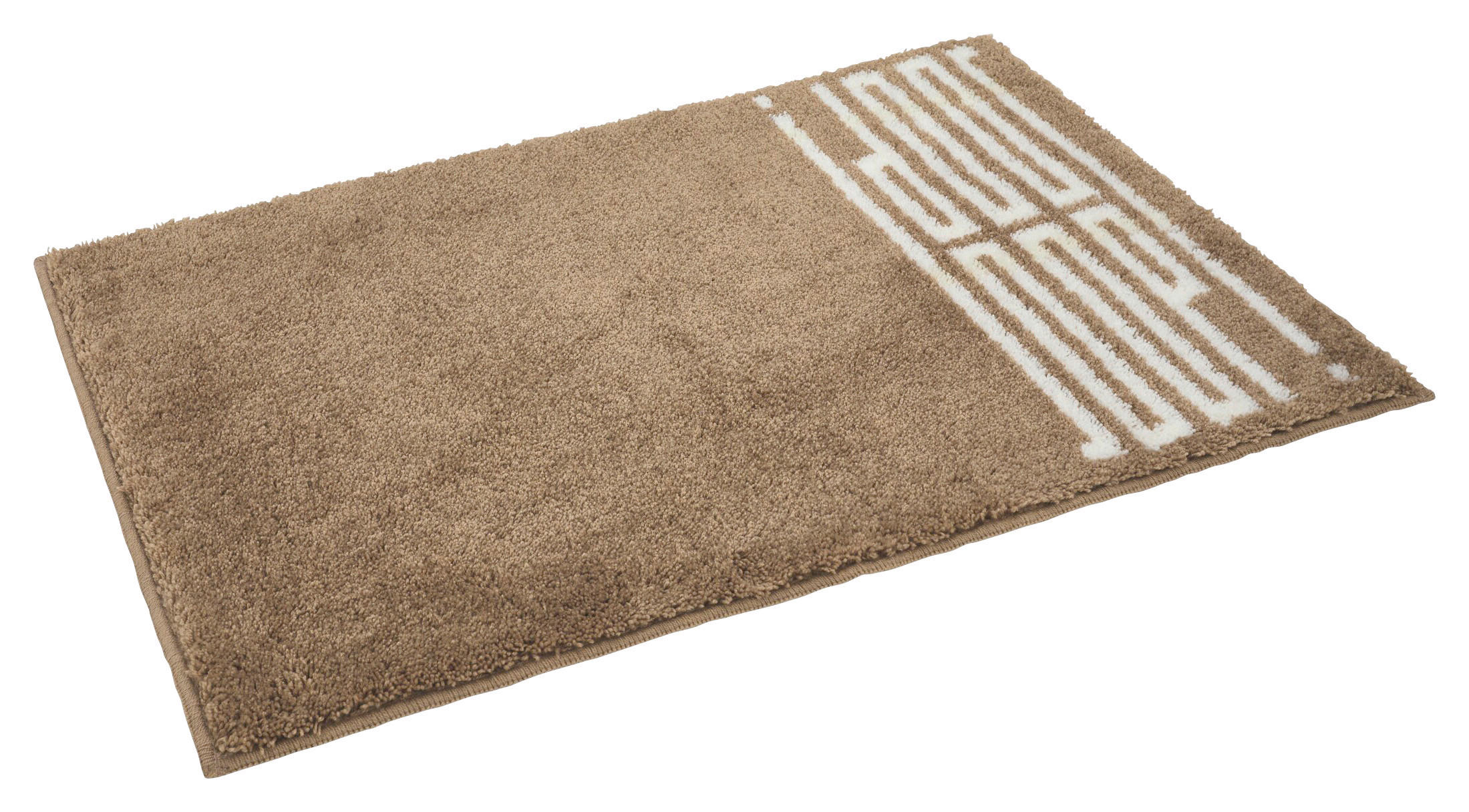 BADTEPPICH Bars Creme 60/90 cm  - Creme, Basics, Naturmaterialien/Textil (60/90cm) - Joop!