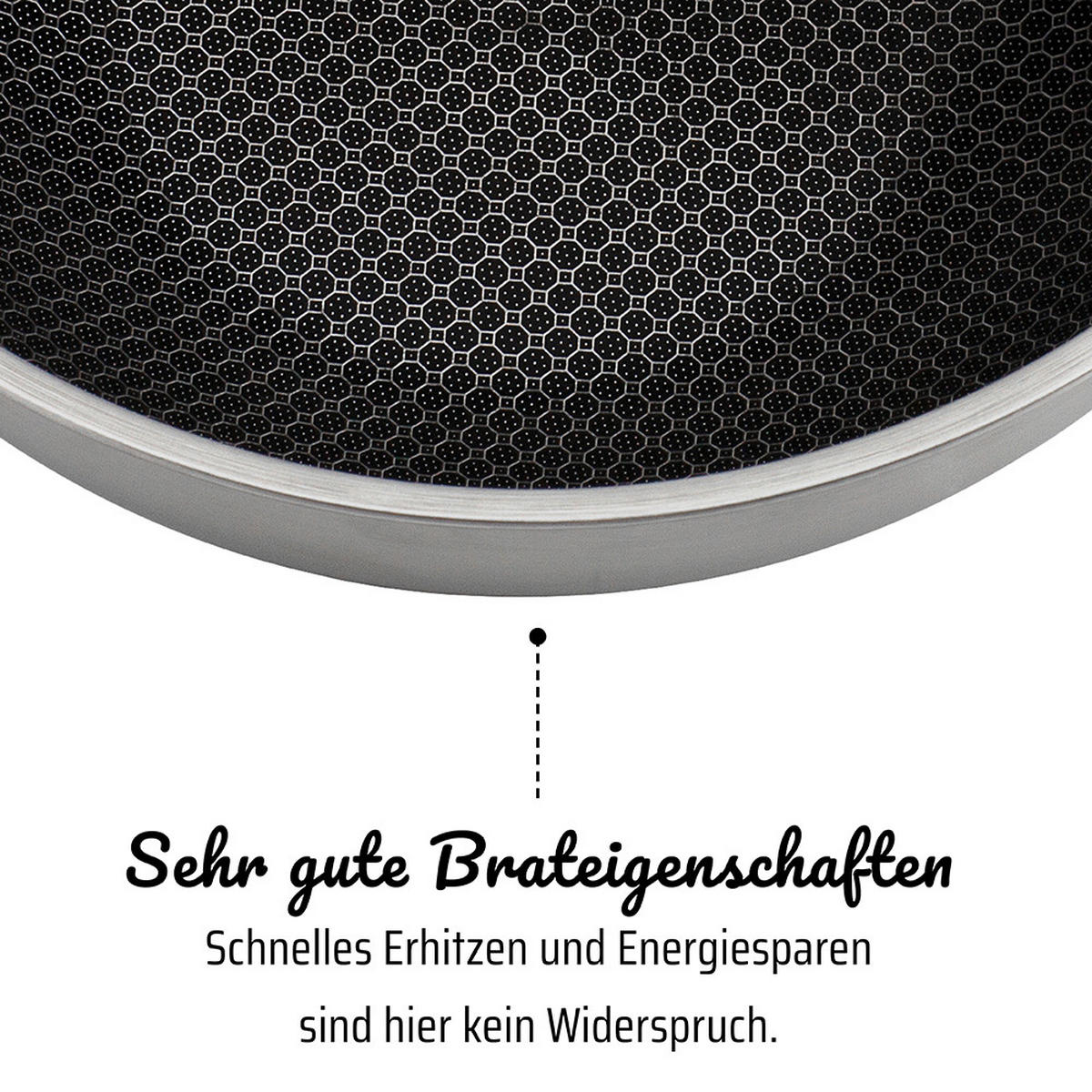 KOCHTOPFSET INOXXA BLACK 5-teilig  - Klar/Edelstahlfarben, Basics, Glas/Metall - GSW