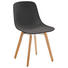 STUHL in Holz, Kunststoff Schwarz, Buchefarben, Dunkelgrau - Dunkelgrau/Buchefarben, Design, Holz/Kunststoff (47,3/80,3/54cm) STUHL in Holz, Kunststoff Schwarz, Buchefarben, Dunkelgrau - Dunkelgrau/Buchefarben, Design, Holz/Kunststoff (47,3/80,3/54cm)