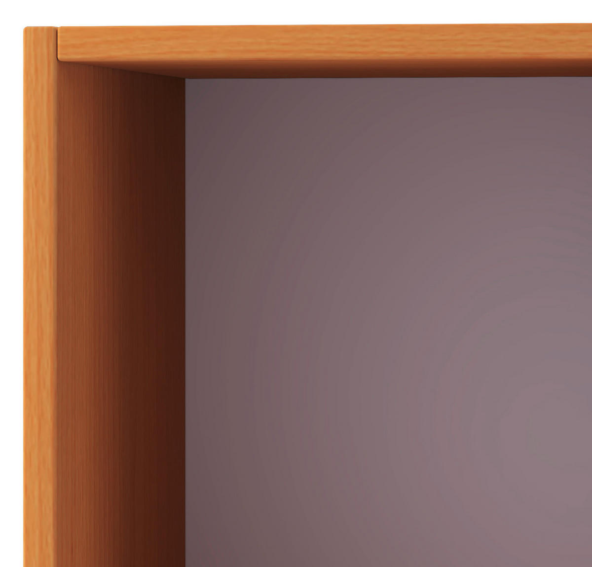 SCHALLPLATTENREGAL Buchefarben  - Buchefarben, KONVENTIONELL, Holzwerkstoff (34/115/29cm) - MID.YOU