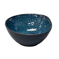 SCHÜSSEL SØREN BLUE   - Blau, Trend, Keramik (18,1/16,9cm) - Novel