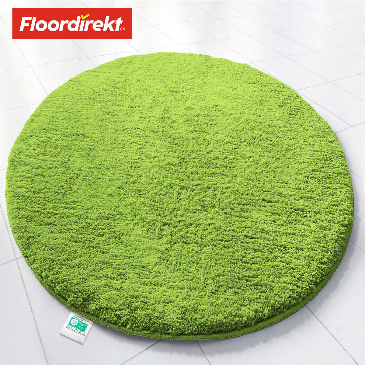 BADEMATTE SKY Hellgrün 120 cm  - Hellgrün, Basics, Kunststoff/Textil (120cm) - Floordirekt