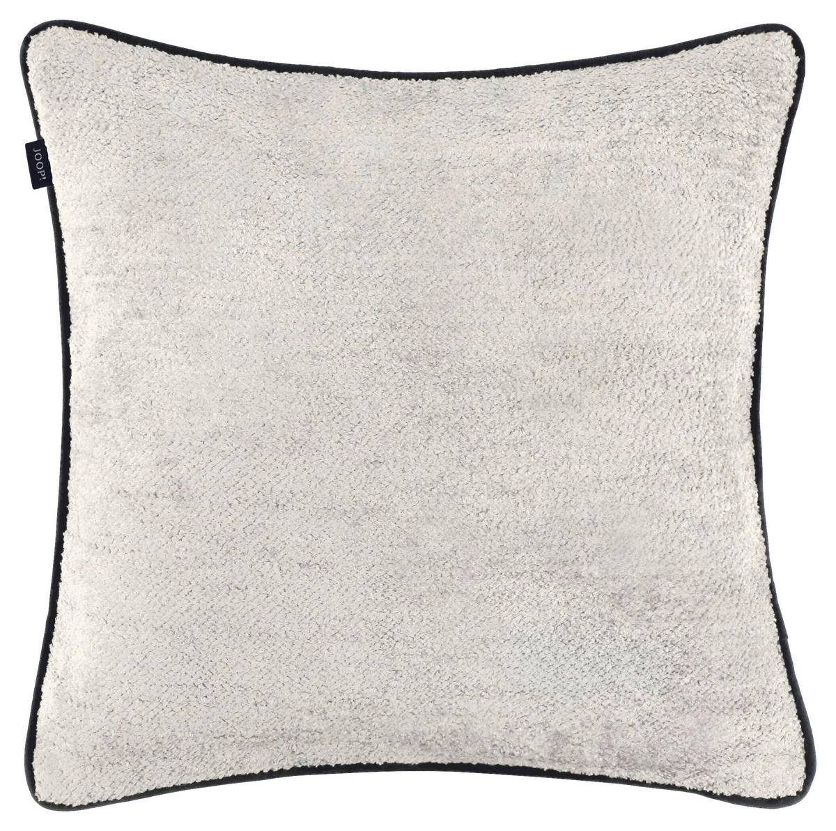KISSENHÜLLE J!Sign natur 40/40 cm  - Creme/Schwarz, Basics, Textil (40/40cm) - Joop!