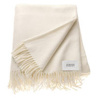 PLÉD  - krémszínű, Basics, textil (140/200cm) - Schöner Wohnen